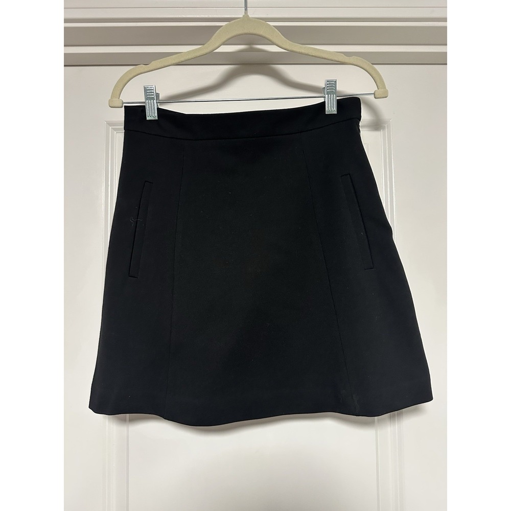 Theory, Women's A-Line Skirt, Black, Size 2